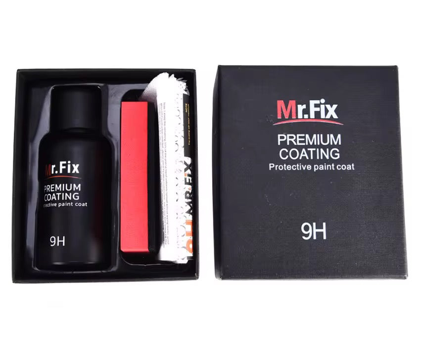 Nano Ceramic Coating Agent Mr. Fix 9h طلاء سيراميك نانو لحماية السيارة