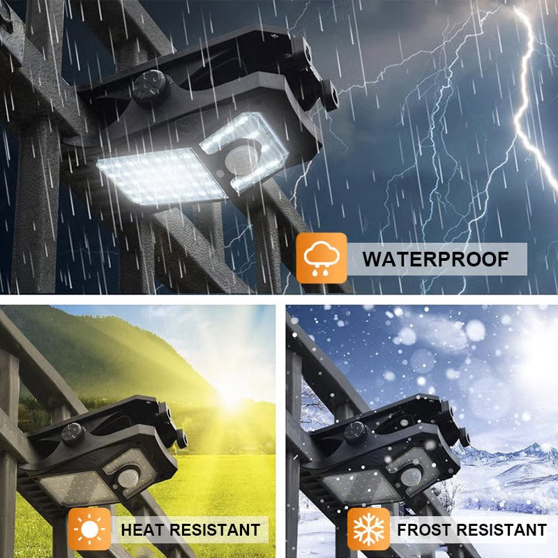 Waterproof Clip Light - Solar Powered
