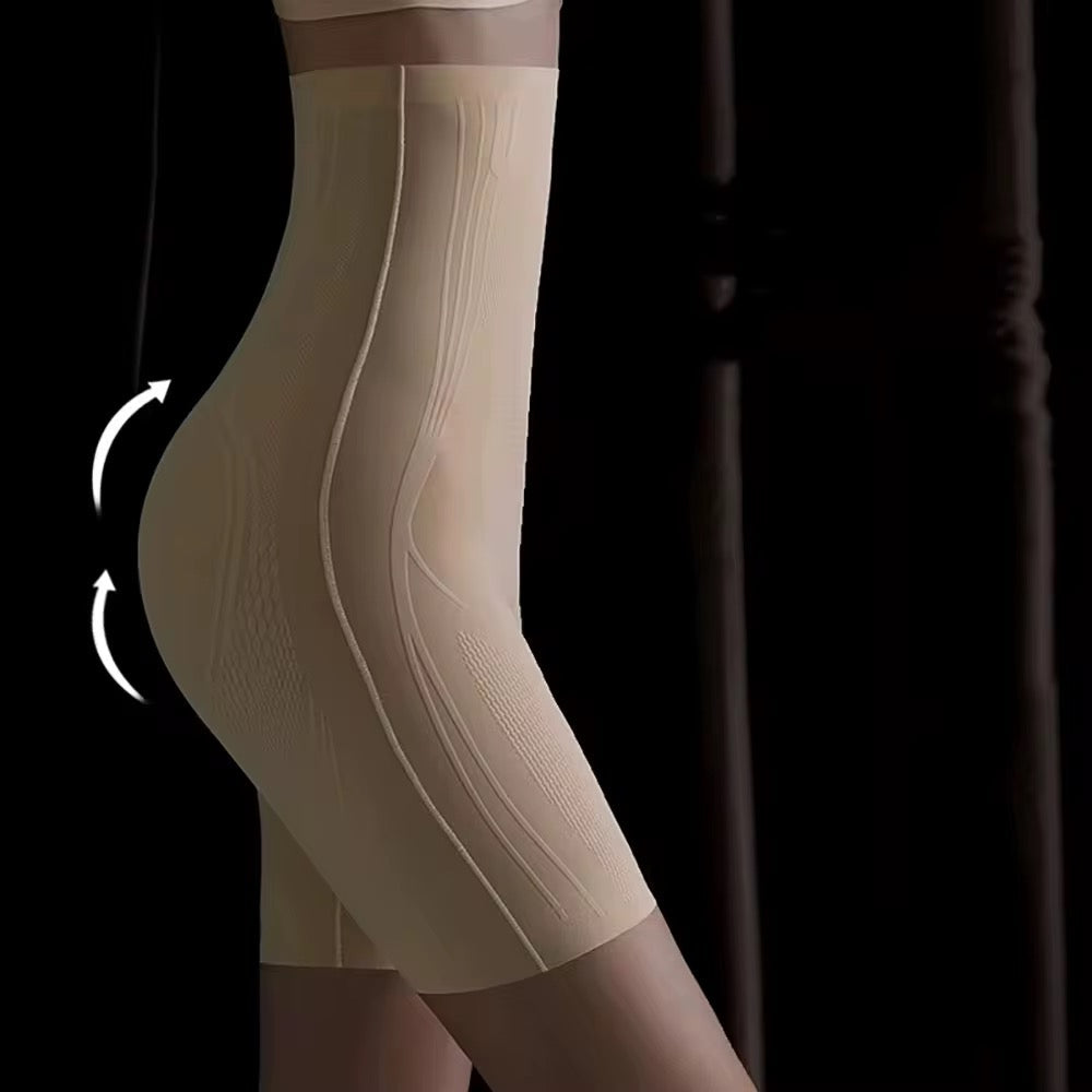 High Waisted Seamless Slimming Shorts شورت تنحيف بخصر عالي بدون خياطة