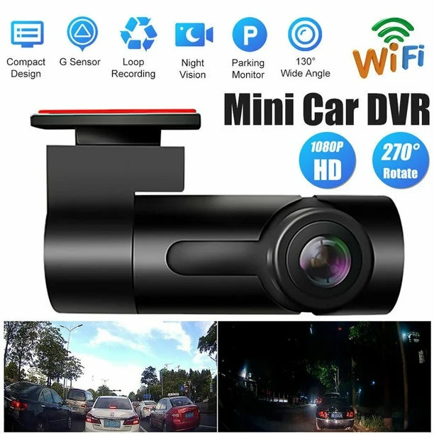 Car Wi-Fi Dash Cam Mini Hidden 1080P