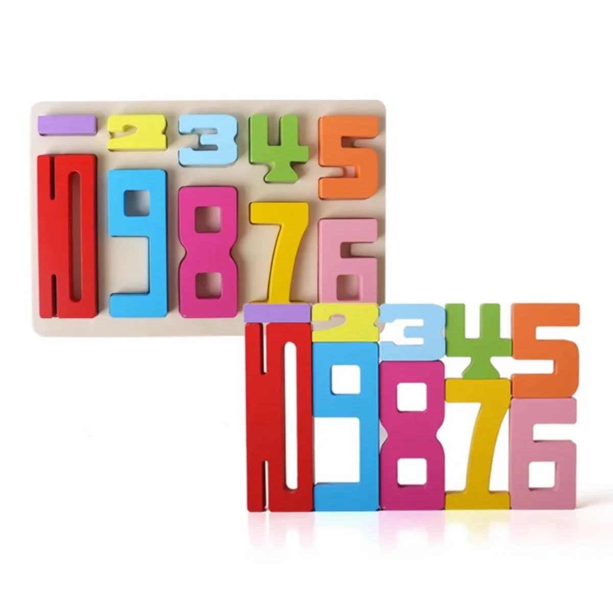 Montessori Numbers Block Educational Toy