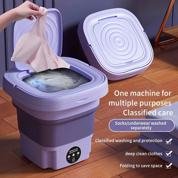 Foldable Washing Machine + Dryer