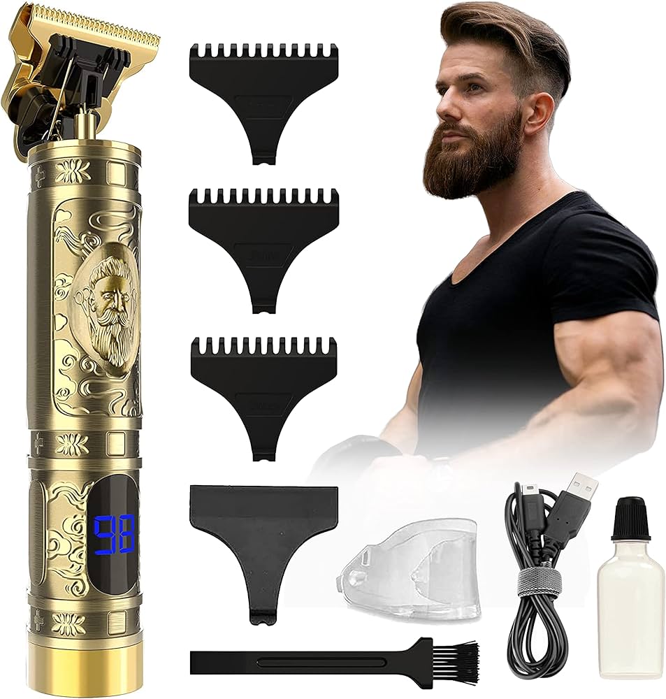 Professional Hair Trimmer T Blade | Double Zero Made in Germany ماكينة حلاقة احترافية دوبل زيرو صنع ألماني