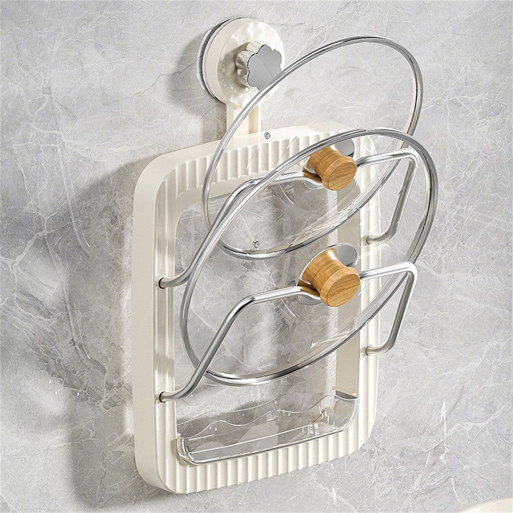 Wall Mounted Pot Lid Holder