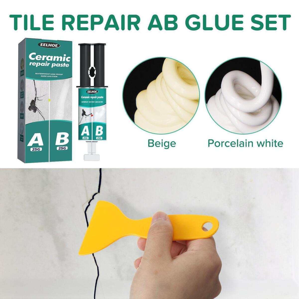 Waterproof Ceramic & Wall Repair Paste