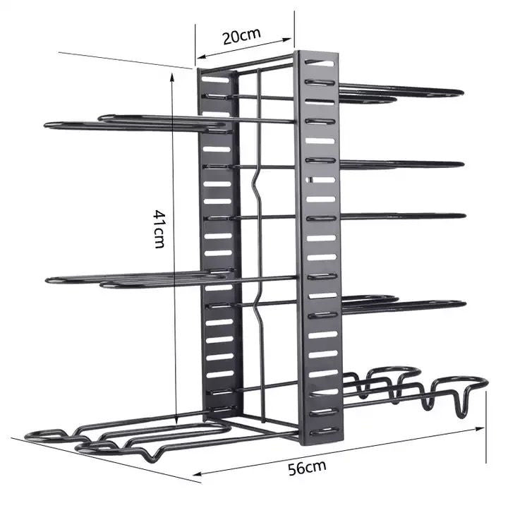 Pot Rack Organizer رف تنظيم الأواني