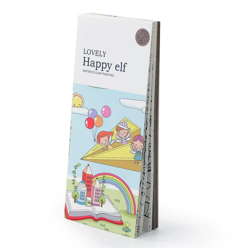 Pocket Watercolor Painting Book كتاب رسم بالألوان المائية الجيبي
