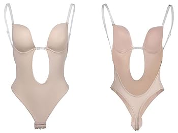 Backless Bra Shape Bodysuit