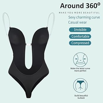 Backless Bra Shape Bodysuit