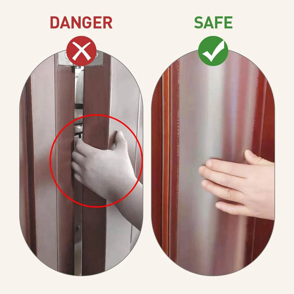 Door Finger Pinch Guard for Baby Proofing عازل أبواب لحماية يد الأطفال