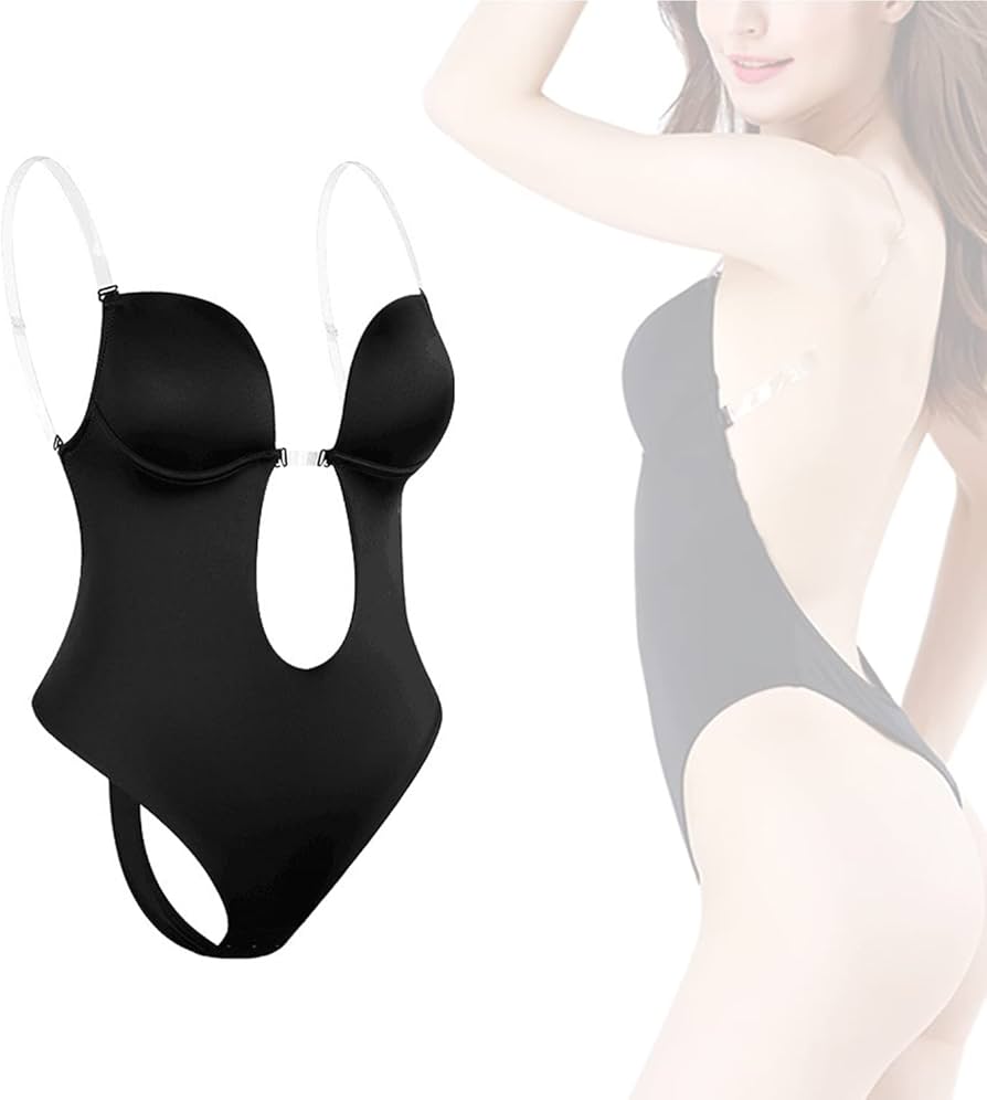 Backless Bra Shape Bodysuit