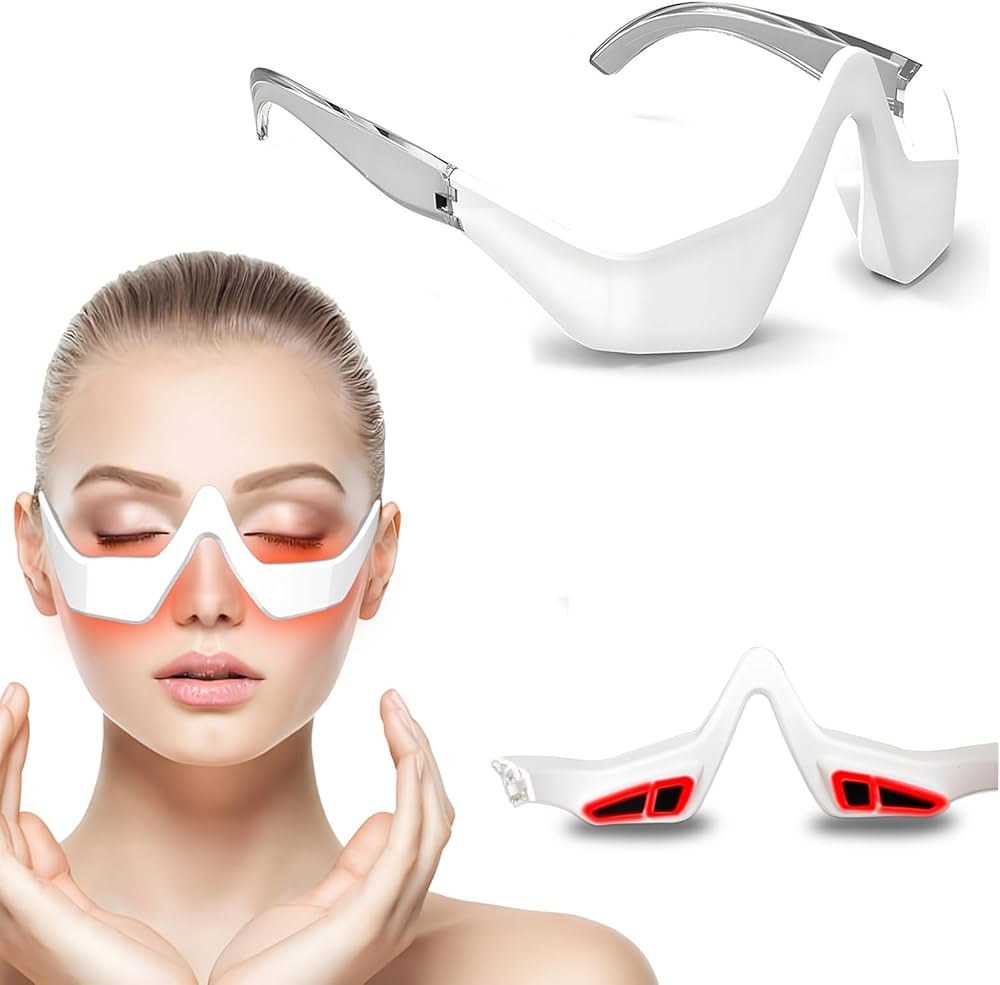 RED LIGHT & EMS Led Under Eye Glasses