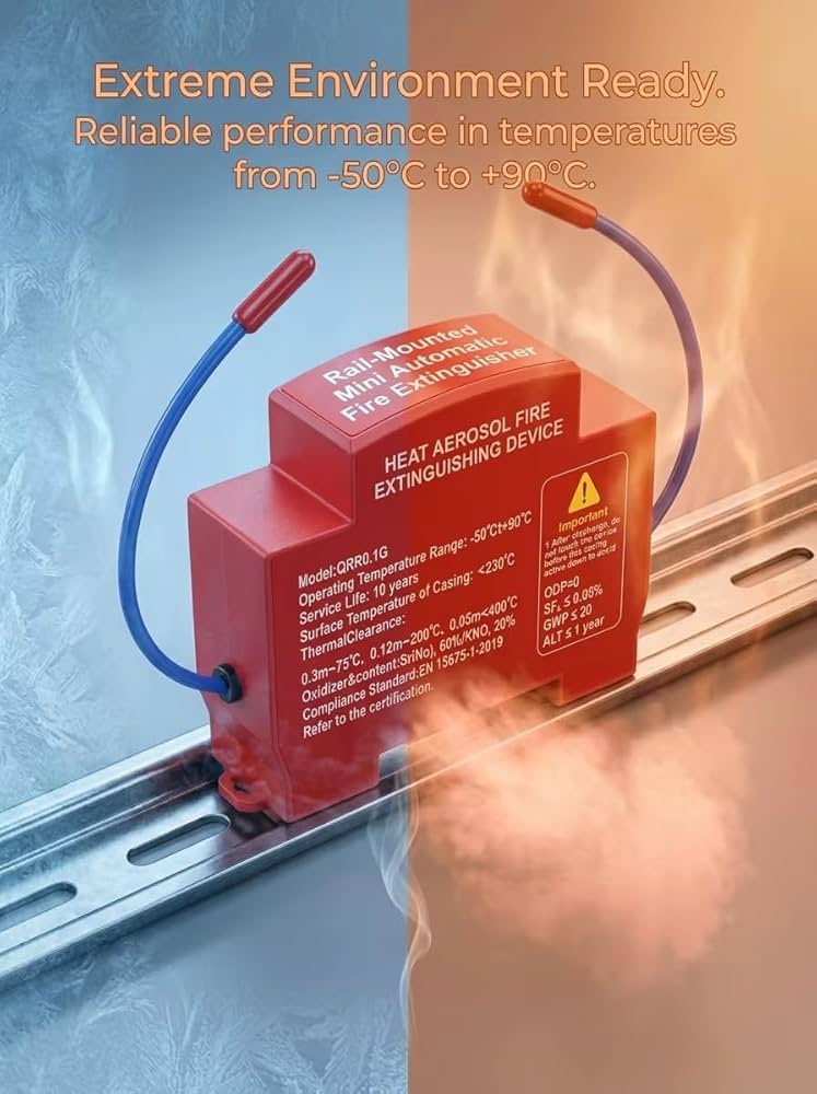Electrical Panel Fire Extinguisher طفاية حريق للوحات الكهربائية
