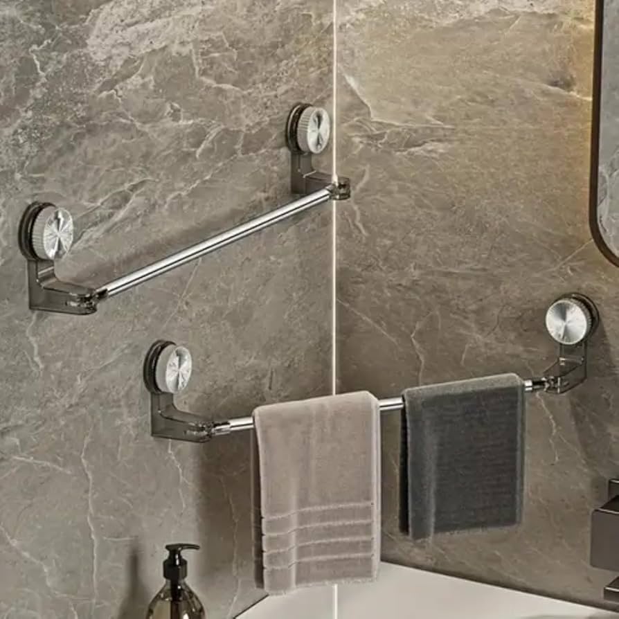Adjustable Towel Rack – Drill-Free Strong Suction