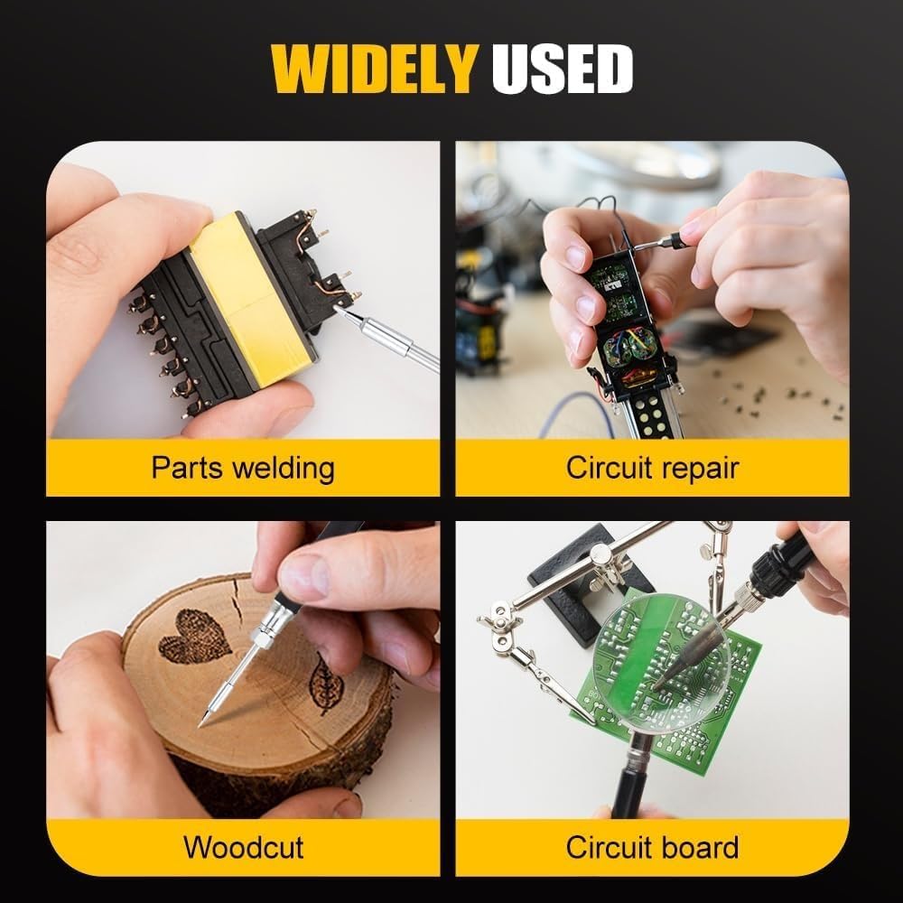 Automatic Electric Soldering Gun + Roll مسدس لحام كهربائي أوتوماتيكي مع بكرة سلك لحام