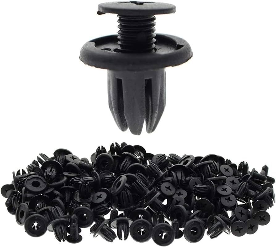 Car Plastic Push Rivets Clips مشابك بلاستيكية لتثبيت باب السيارة