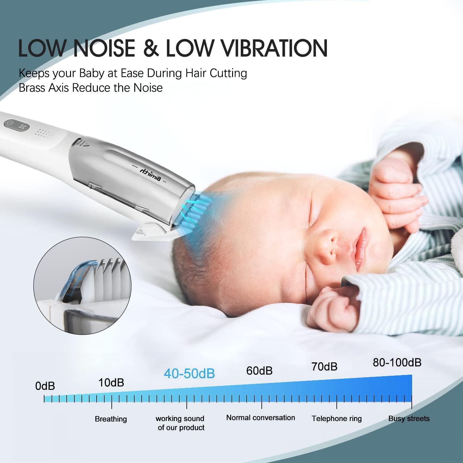 yocBear™ Vacuum Baby Hair Clipper