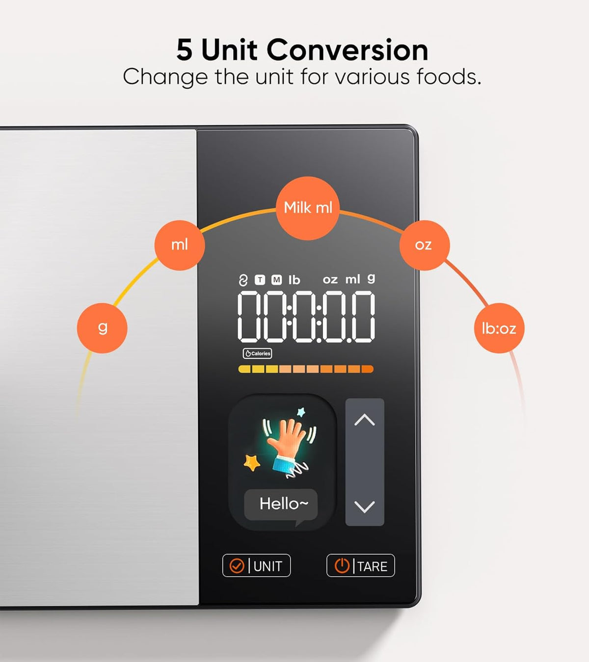Digital Nutrition Food Scale + APP