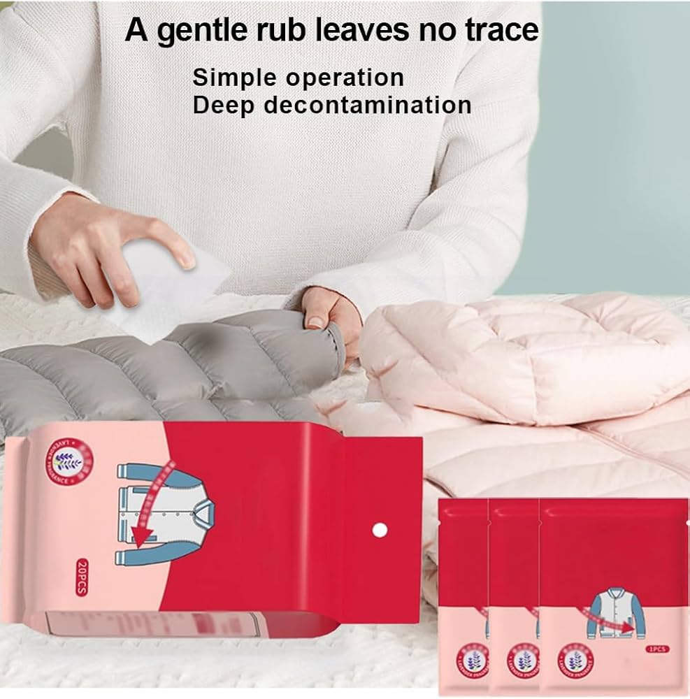 Clothing Stain remover Wipes