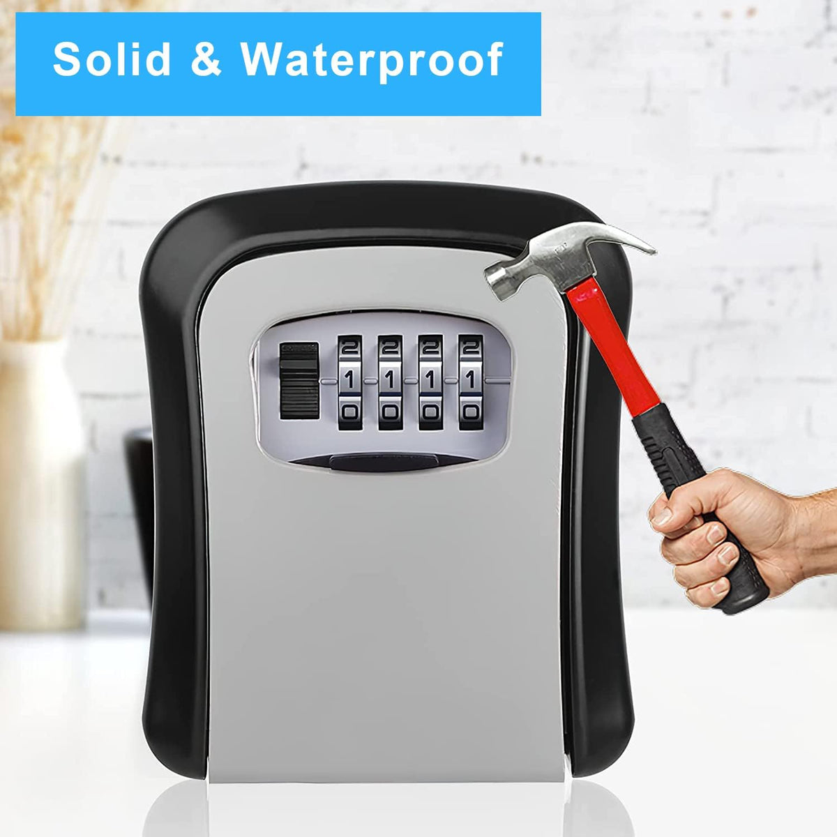 Anti-Theft Wall Mount Key Lock Box صندوق مفاتيح جداري مضاد للسرقة