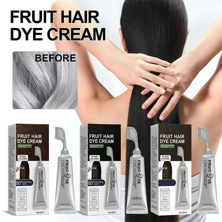 Fruit Hair Dye Cream