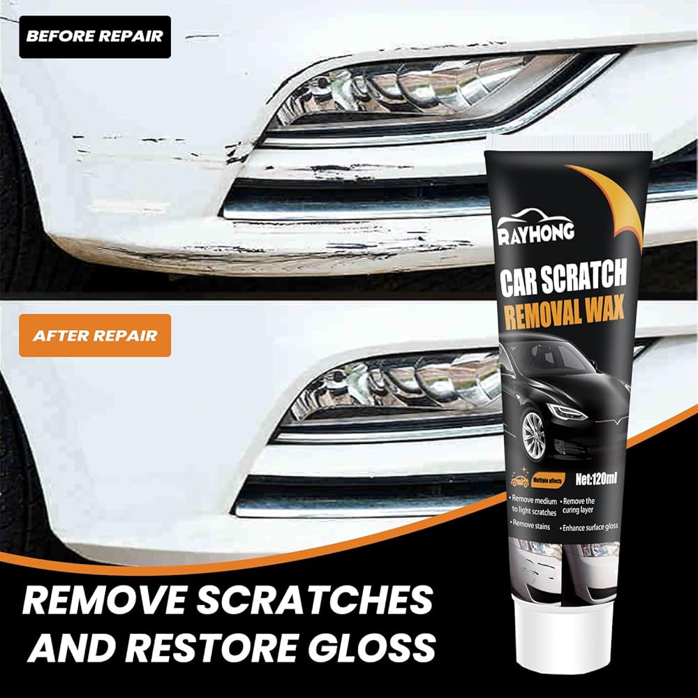 CAR SCRATCH REMOVAL WAX شمع إزالة خدوش السيارة