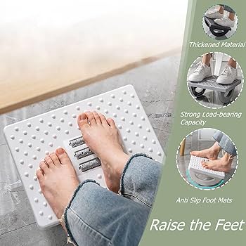 Under Desk Swingable Ergonomic Footrest