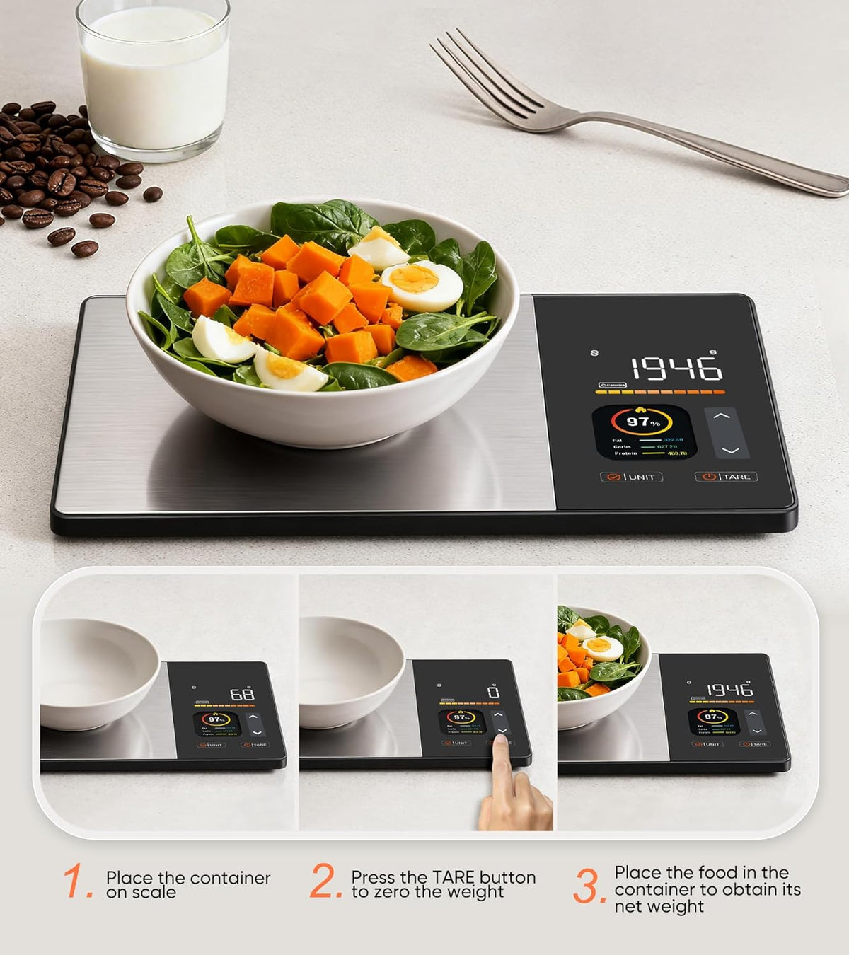 Digital Nutrition Food Scale + APP