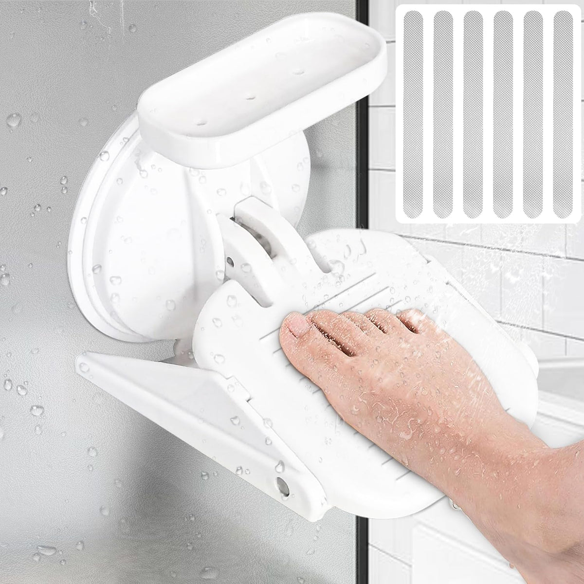 Shower Shaving Foot Rest