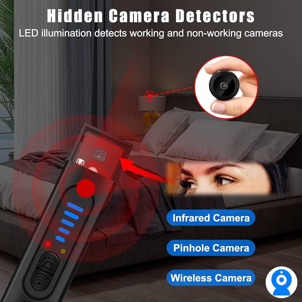 Anti Spy Hidden Camera Detector | كاشف الكاميرا المخفية ومكافحة التجسس