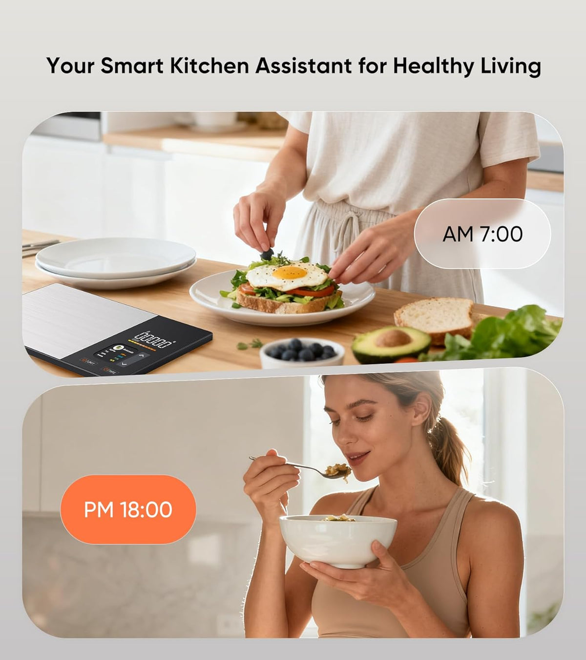 Digital Nutrition Food Scale + APP