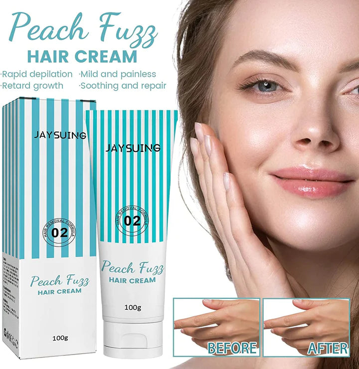 Peach Fuzz Hair Cream | 100g كريم إزالة شعر الزغب | 100غ