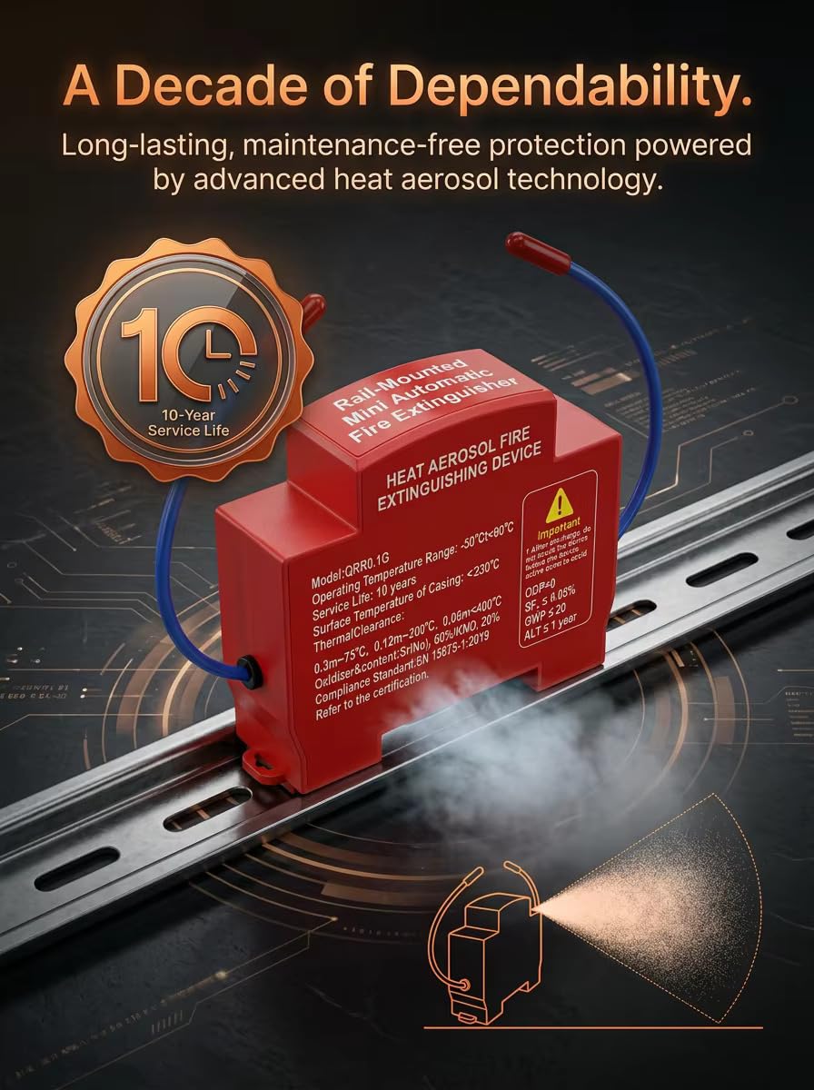 Electrical Panel Fire Extinguisher طفاية حريق للوحات الكهربائية