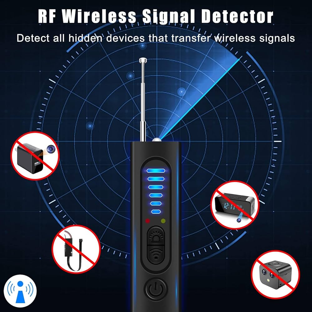 Anti Spy Hidden Camera Detector | كاشف الكاميرا المخفية ومكافحة التجسس