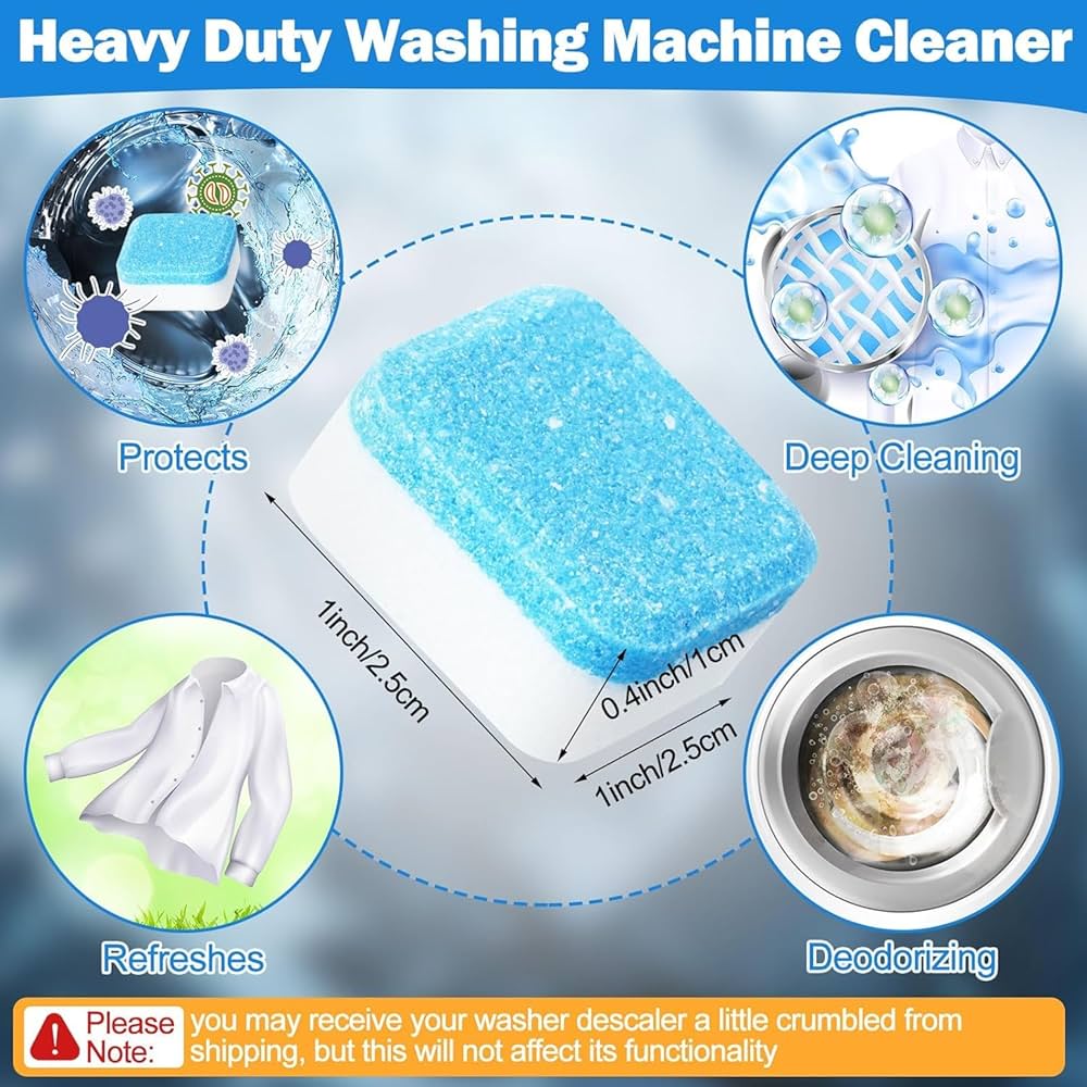 Washing Machine Cleaning Tablets أقراص تنظيف الغسالة
