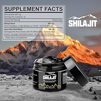 PURE HIMALAYAN SHILAJIT RESIN