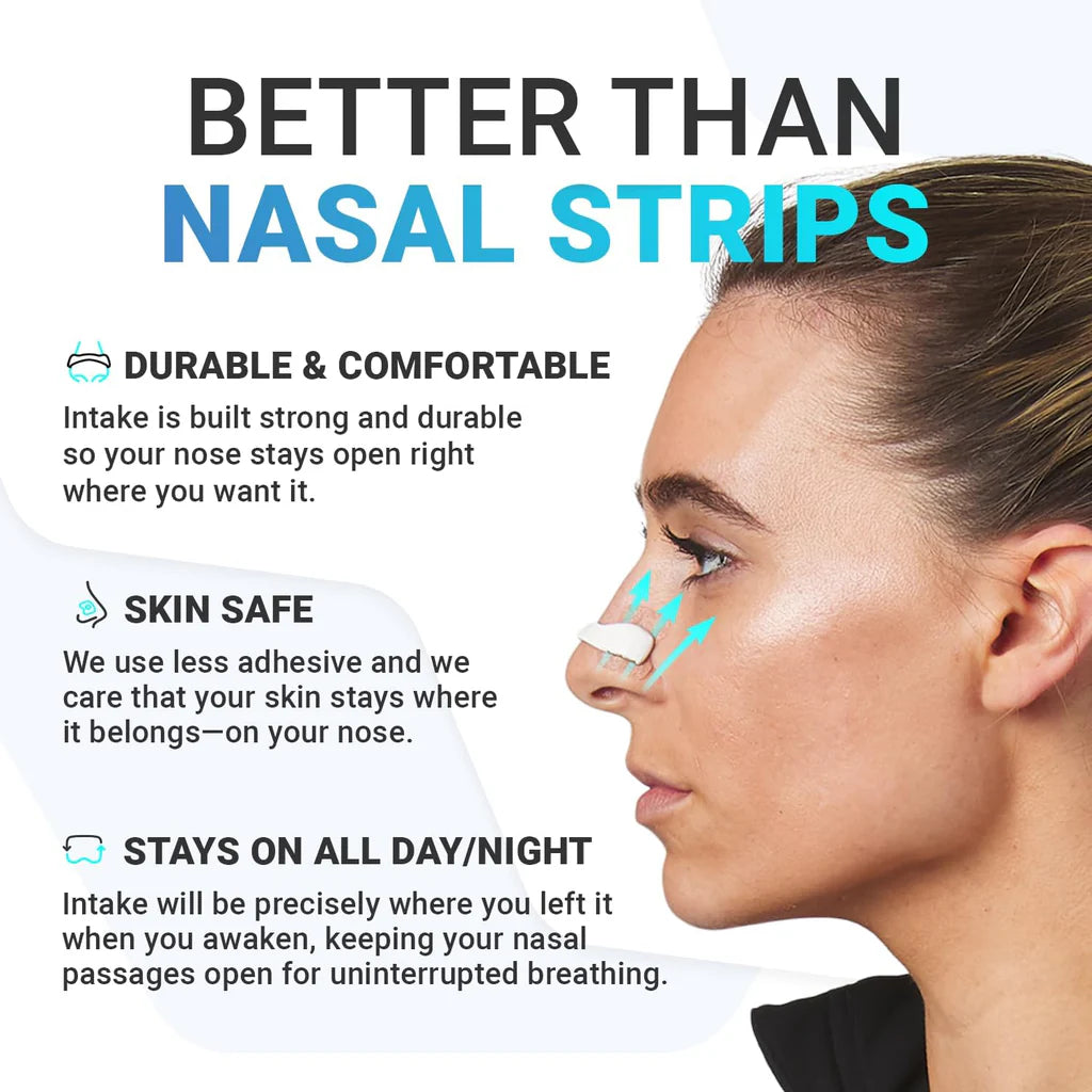BreatheFree Nose Strip Magnetic شريط أنف مغناطيسي لتحسين التنفس