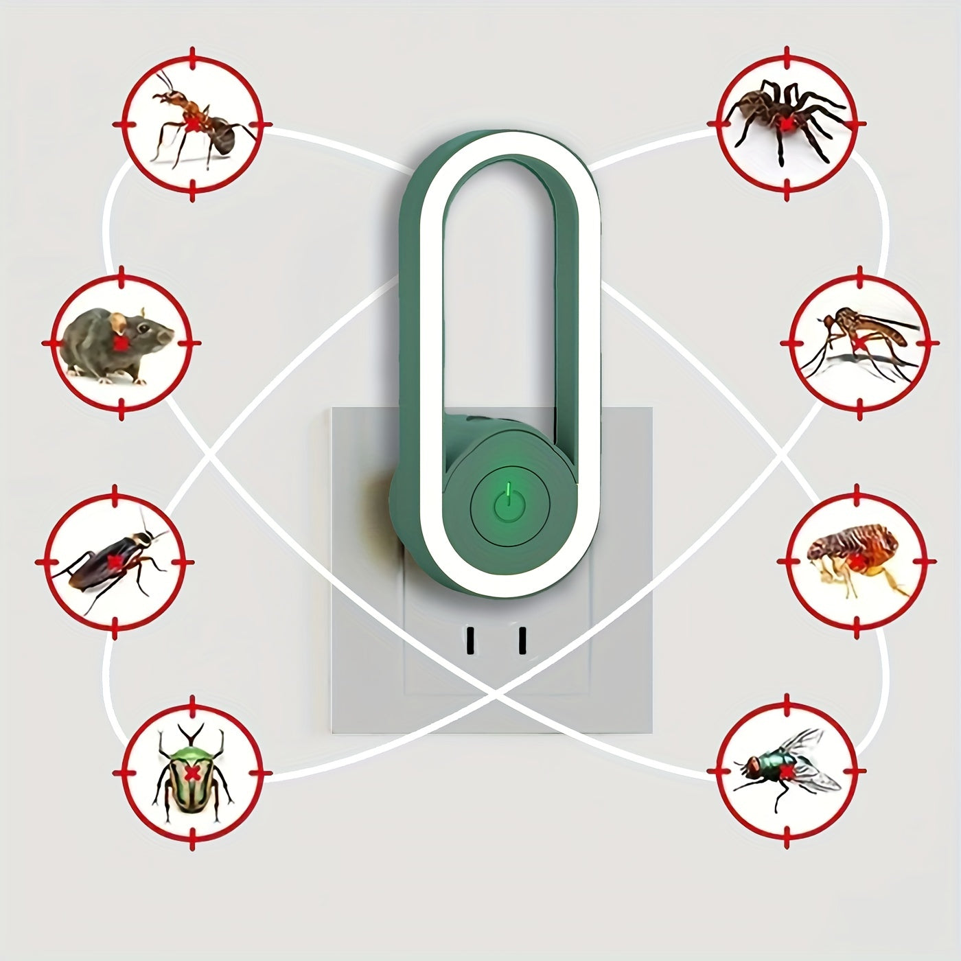 Smart Led Anti-Mosquito Light مصيدة البعوض الذكية بالليد