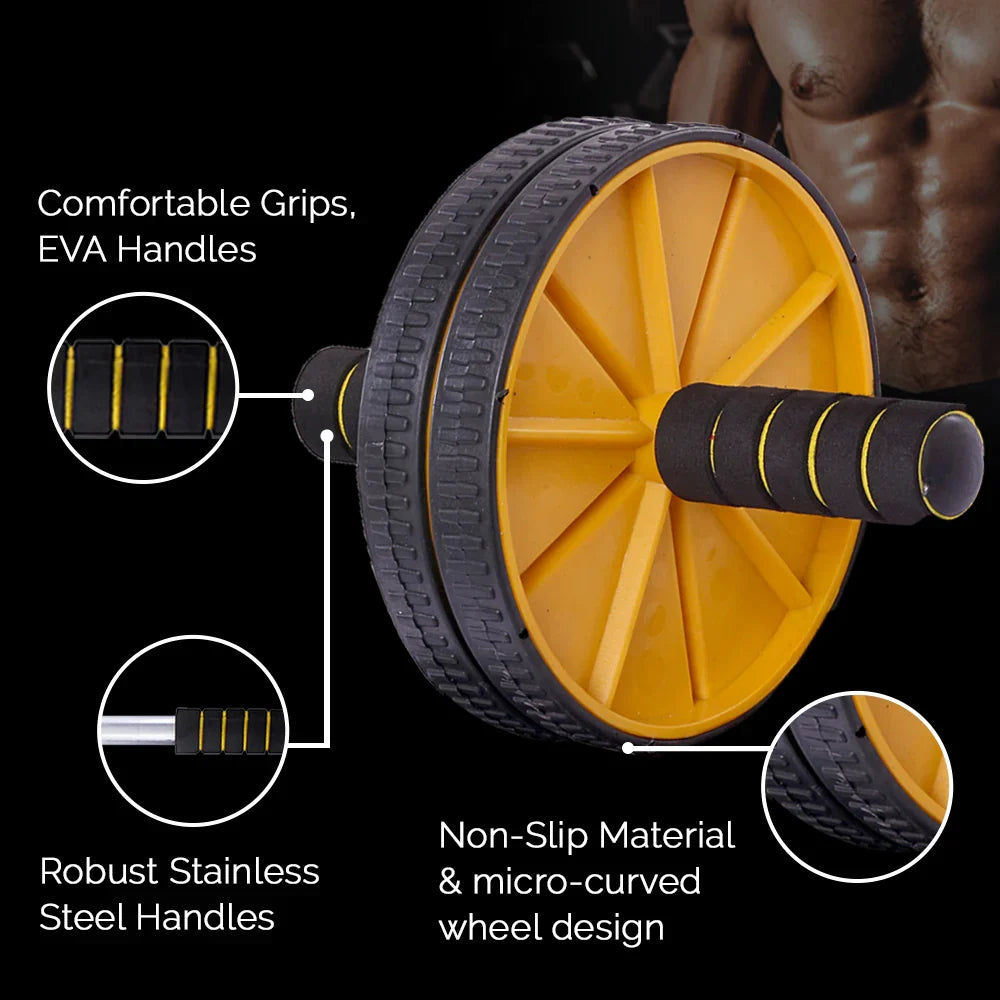 PROFESSIONAL AB ROLLER WHEEL عجلة تمارين البطن الاحترافية
