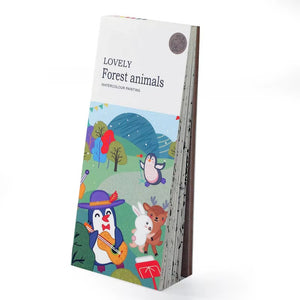 Pocket Watercolor Painting Book كتاب رسم بالألوان المائية الجيبي