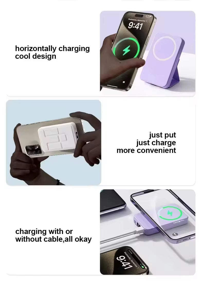 Slim Magnetic Power Bank 22.5w 1000Mah