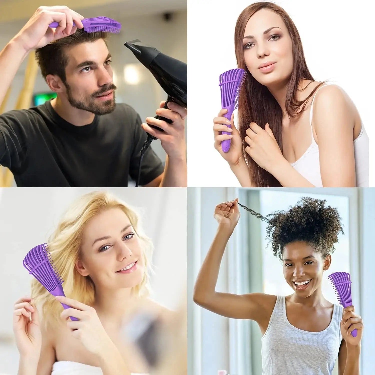 Detangler & Styler Hair Brush فرشاة شعر لفك التشابك والتصفيف