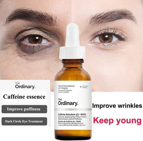 Caffeine Solution 5% + EGCG محلول الكافيين 5% لتقليل الهالات