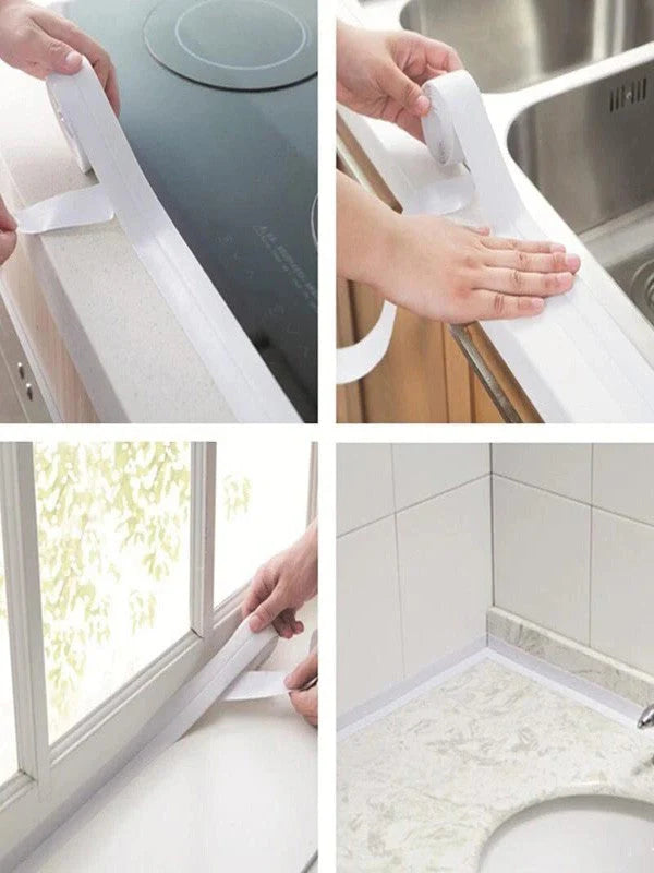 Bathroom Sealing Tape Waterproof شريط عزل الحمام مقاوم للماء