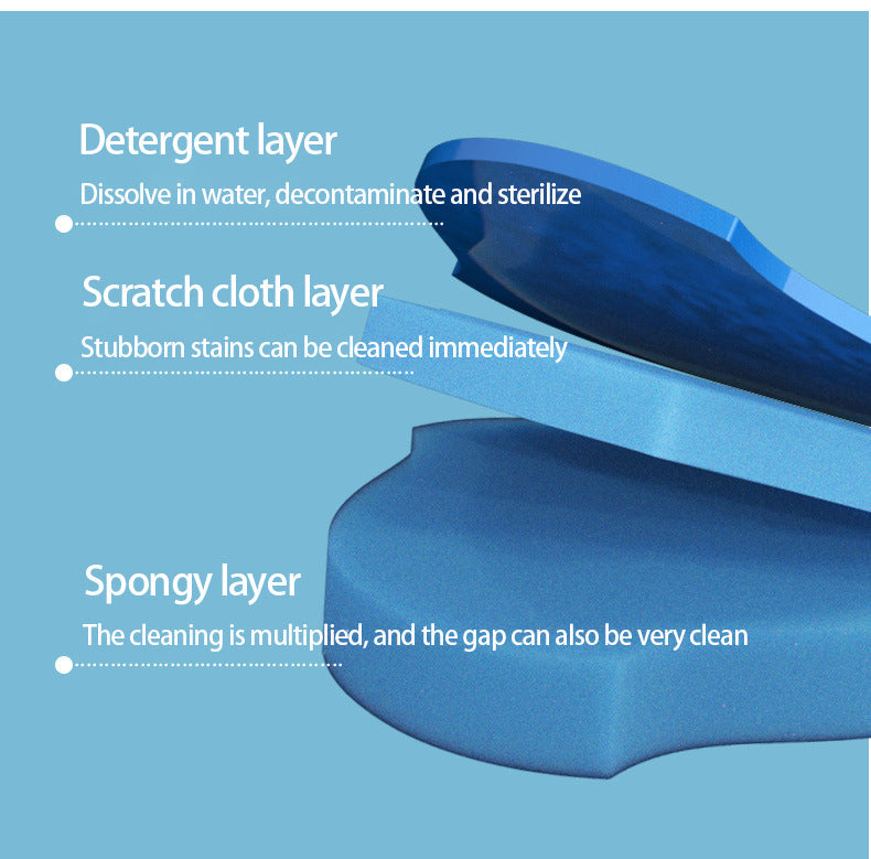 Disposable Toilet Brush with 16 Sponges فرشاة تواليت استخدام واحد مع 16 إسفنجة