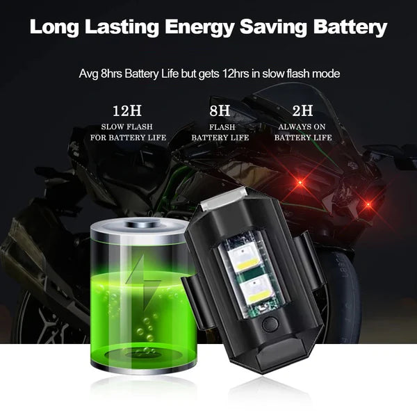 Wireless Led Strobe Lights | 2 PCS