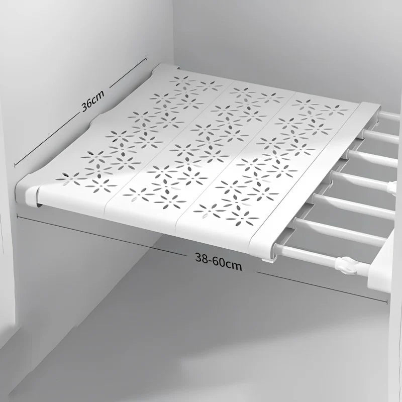 Adjustable Tension Shelf Divider فاصل رف قابل للتعديل بالضغط