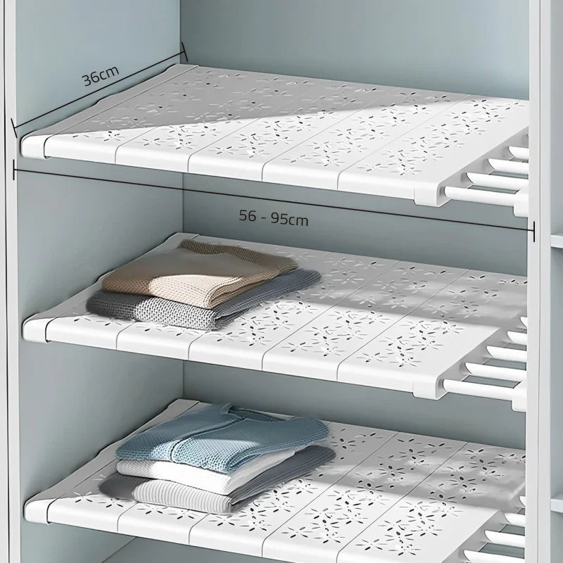Adjustable Tension Shelf Divider فاصل رف قابل للتعديل بالضغط