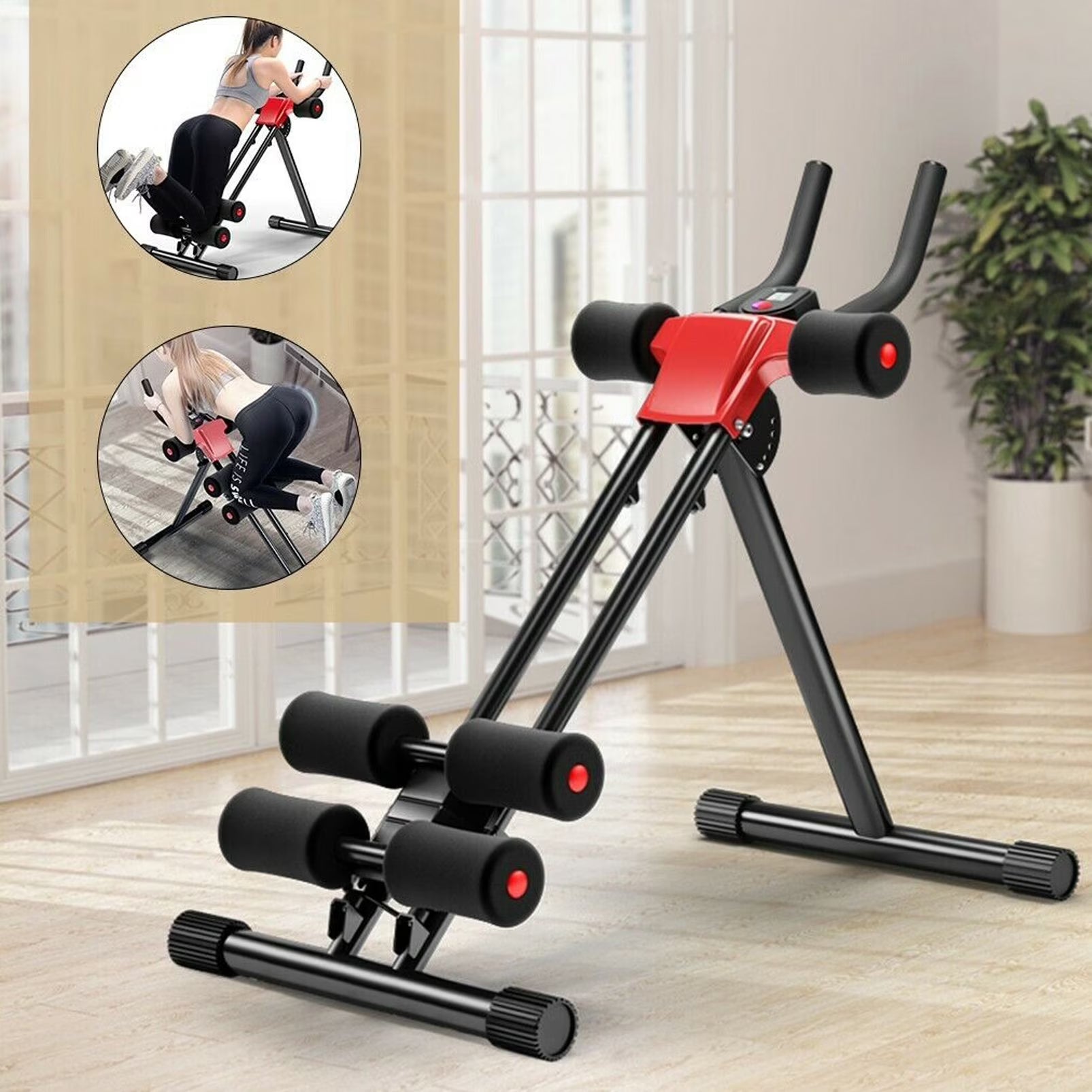 Foldable Abs Trainer Machine Waist Trainer Ab Cruncher