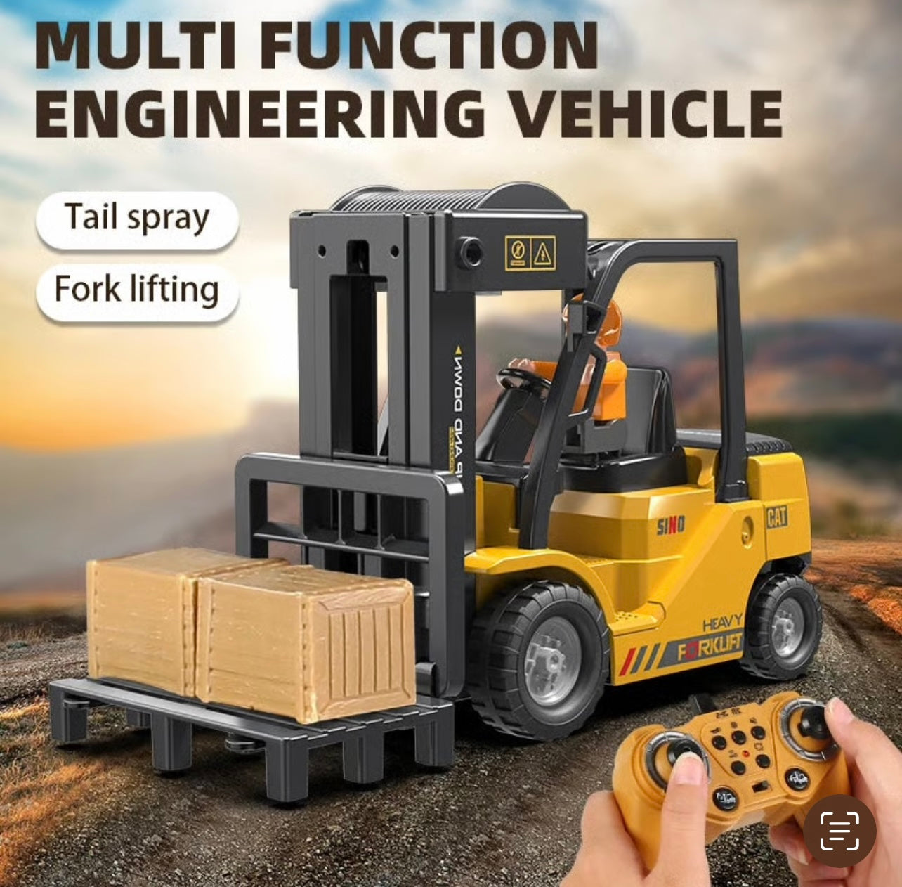 Remote Control Car Forklift Truck